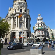 Gran Via, Madrid, Spain