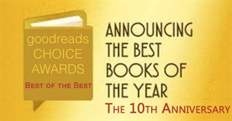 Best of the Best: Ten Years of Goodreads Choice Awards Winners