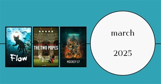 Carol Watches Movies - March 2025