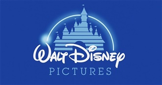 Incomplete List of Disney Films
