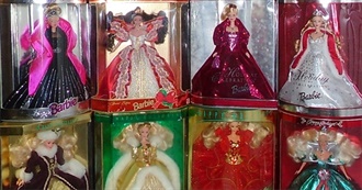Barbie Christmas Dolls