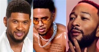 101 Male R&amp;B / Soul Vocalists