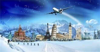 Ando&#39;s Travels - Countries Visited From 1989 to 2019