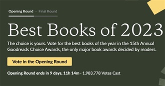 Goodreads Choice Awards 2023 - Fantasy (Opening Round)