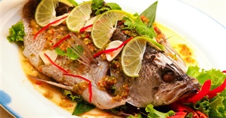 Ranking the Best Tasting Fish