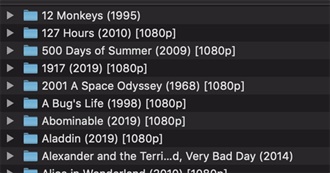 Harddrive Movies Collection (500+)