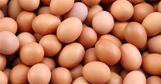 One Page of Foods That Contain Eggs