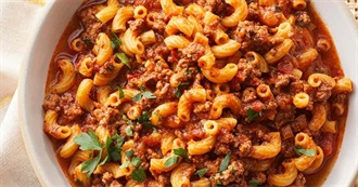 Traditional American Food--American Goulash