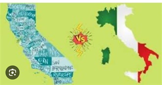 California vs. Italy Attractions