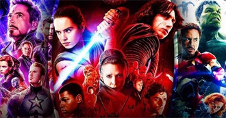 Star Wars and Marvel Characters