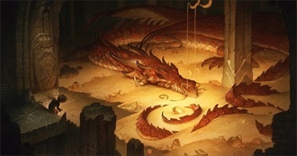 Books With Dragons in Lucy&#39;s Personal Library