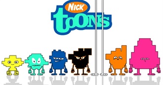 Mostly Every Show on Nicktoons UK