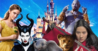 The Live-Action Disney Series Films in Order