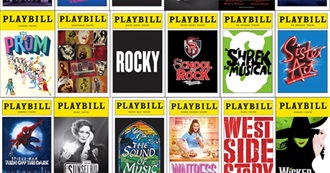 Stolen Idea: Musicals Anita Wants to Watch and Hasn't Yet