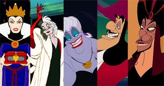 Top 14 Disney Villians