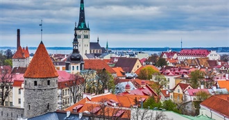 Districts and Subdistricts of Tallinn, Estonia