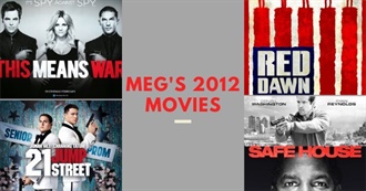 Meg&#39;s 2012 Movies