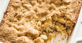 One Food for Every Consonant and Vowel Combination