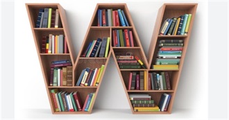 Books With Titles Starting With the Letter &quot;W&quot;