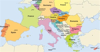 200 Random European Cities