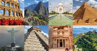 All Nominations for Modern Wonders of the World