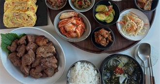 Korean Foods I've Tried