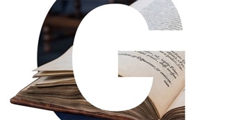 Books That Start With G