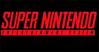 List of SNES Games Published And/Or Developed by Nintendo