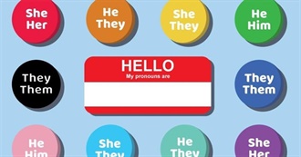 Tehn's List of People Who Use They/Them and Neopronouns (Updated 4/26/23)