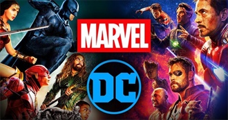 DC and Marvel Movies