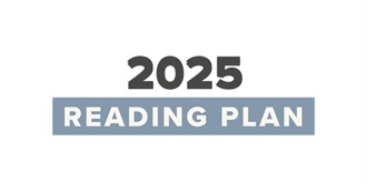 Jim&#39;s Reading Plan for 2025