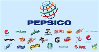 Complete List of Pepsi Co. Products