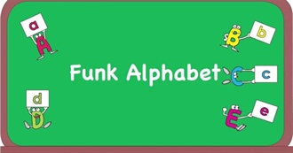 Funk Animal Alphabet