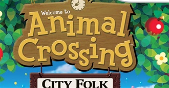 Animal Crossing City Folk Villagers
