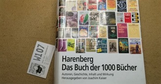 Harenberg Book of 1000 Books - Literary Canon