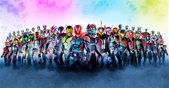 Every Kamen Rider Series - 1971-2024