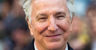 Alan Rickman Movies Tissie Has Seen