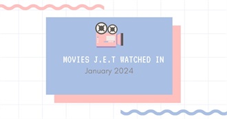 Movies J.E.T. Watched in January 2024