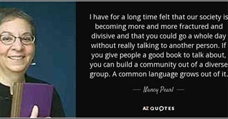 Book Recommendations With Nancy Pearl Americas Librarian