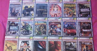 All Original Xbox NTSC Best of Platinum Hits
