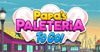 Menu Items From Papa&#39;s Paleteria to Go! 2