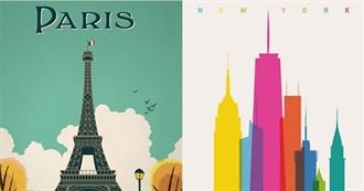 50 Cities Visited in 2019