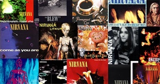 Favourite Singles &amp; EP&#39;s by Nirvana (As of 9 August 2022)