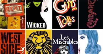 Broadway Shows You&#39;ve Seen