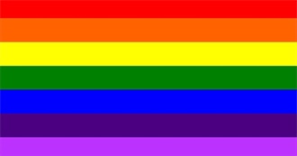 Movies Posters in Rainbow Order