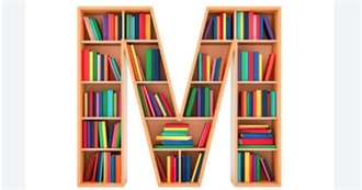 Books With Titles Starting With the Letter &quot;M&quot;