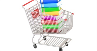 40 Orange, Brown, Gray, Pink, and Yellow Books