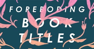 18 of the Most Foreboding Book Titles in YA