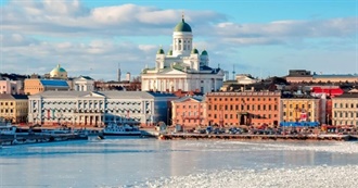 Capitals in Northern Europe