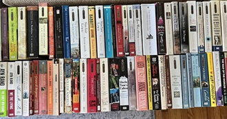 Mass Market Paperbacks in Jason&#39;s Living Room Bookcase